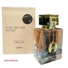 CLUB DE NUIT EXTRAIT DE PARFUM 2.37 OZ / 70 ML BY ARMAF FOR WOMEN NIB SEALED
