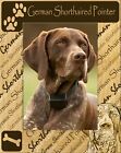 German Shorthaired Pointer Laser Engraved Wood Picture Frame Portrait (3 x 5)