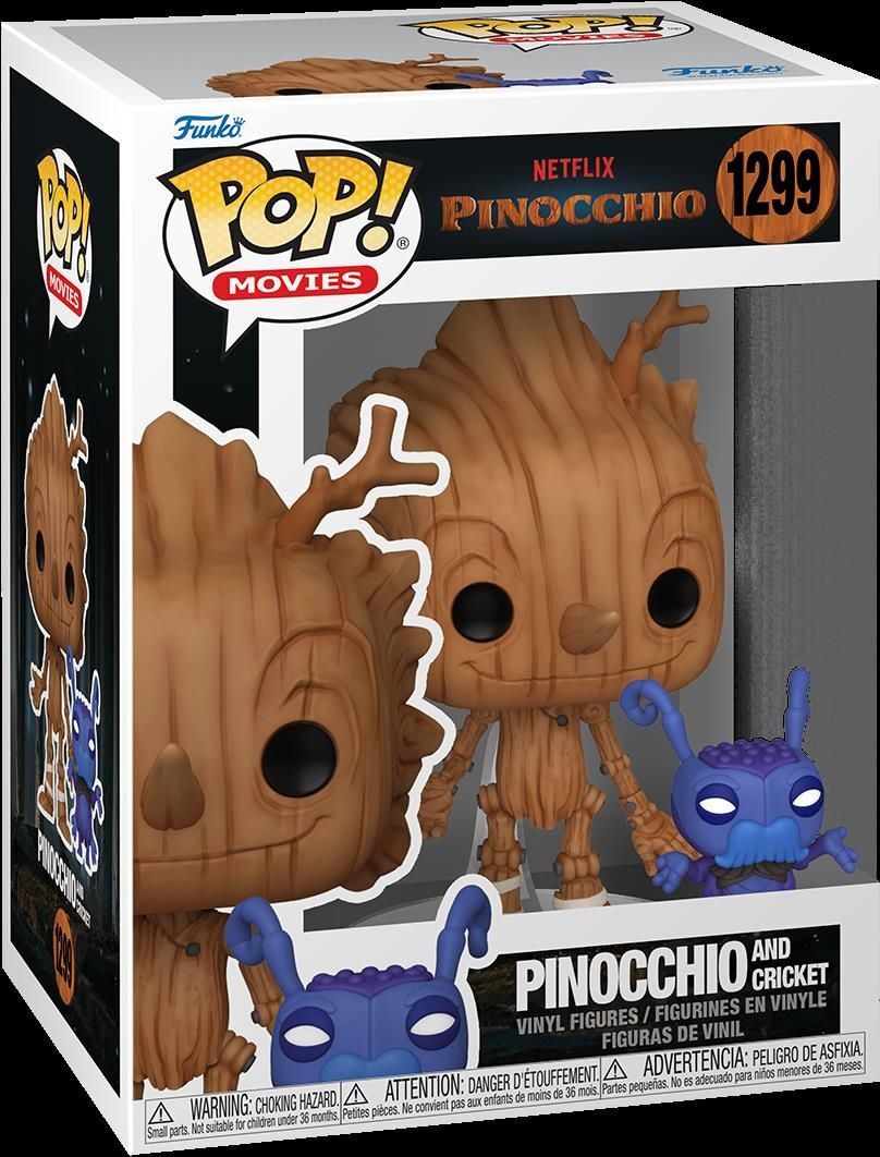 7829602 Merchandising Disney: Funko Pop! Movies - Pinocchio And Cricket (Vinyl F