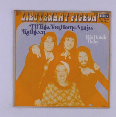 7'' Single Lieutenant Pigeon I'll take You Home again Big Butch - S4917  Promo