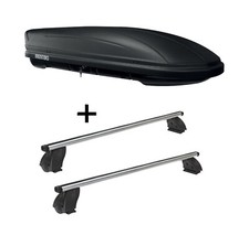 Dachbox MAA400L matt+Dachtr&auml;ger K1P Alu f&uuml;r f&uuml;r Mercedes GLE Coup&eacute; C292 5T&uuml;rer a