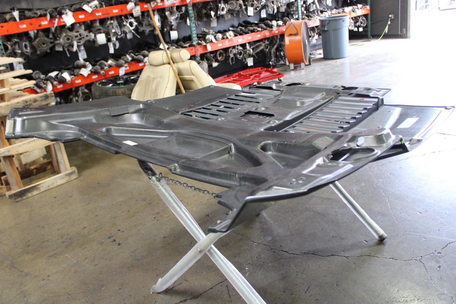 Lamborghini Gallardo, Spyder, Carbon Fiber Decklid, Used, P/N 407827023
