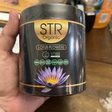 STR ORGANIC - DRIED LOTUS FLOWER TEA -LOOSE LEAF CUT SIFT - 100 PETALS 1oz