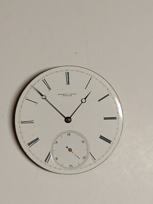 ERNEST DUVAL GENEVA MENS SWISS POCKET WATCH MOVEMENT