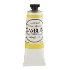 Gamblin Artist Oil 37Ml Cadmium Yellow Med
