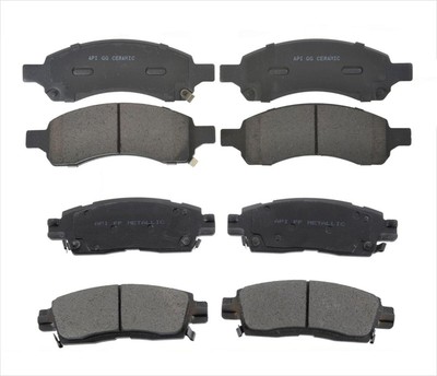 For 2007-2016 GMC Arcadia Front & Rear Ceramic Brake Pads