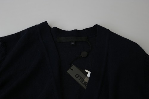 Cárdigan para hombre Karl Lagerfeld suéter azul lana botón completo s. XL precio de venta sugerido por el fabricante $600 - Imagen 7 de 10