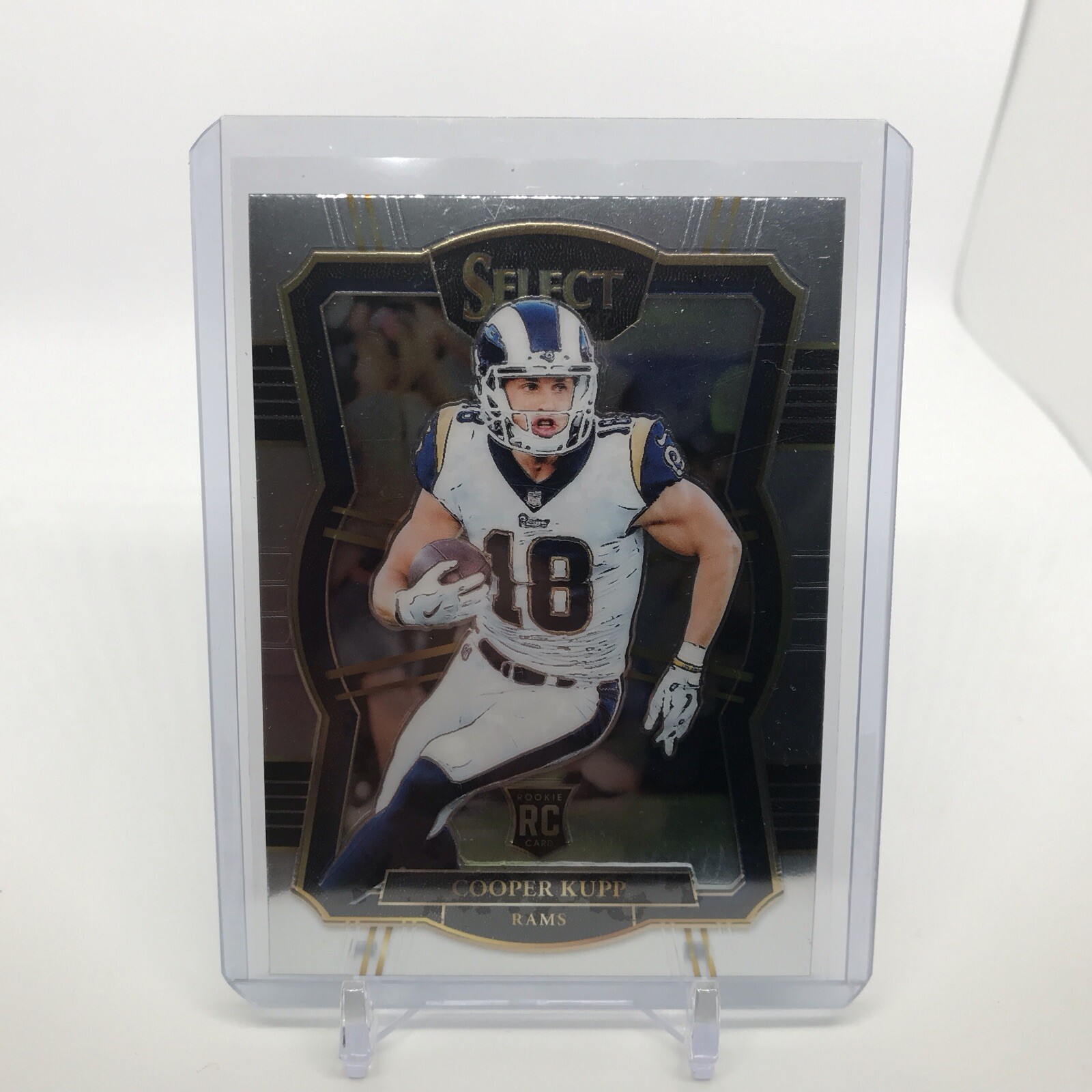 2017 Panini Select #170 Cooper Kupp Silver Prizm RC Rookie Premier Level Holo