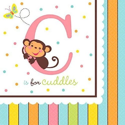 Fisher Price ABC Toy Cute Kids Baby Shower Party Paper Luncheon Napkins