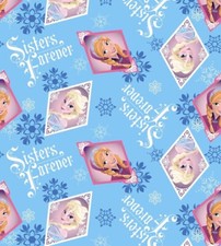Frozen Sisters Forever Hand Tied Double Sided Throw Blanket