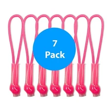 Pink Elite Zipper Pulls (Set of 7) replacement for Nike Bag - Paracord Dredz