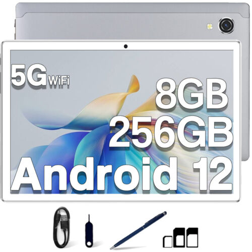 Tab S90 10 pouces Android 12 8 Go + 256 Go tablette de jeu GPS Google WIFI double SIM - Photo 1 sur 11