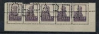 Stripe of 30 kop stamps with SPECIMEN marking, MH, VF, Russia, 1924, annulated