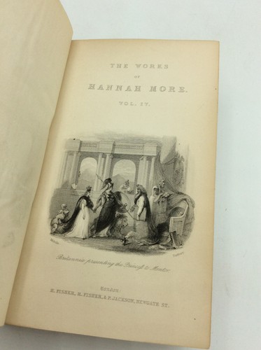 THE WORKS OF HANNAH MORE - 1839 - vol IV & V - odd volumes of set, leather - Imagen 2 de 5