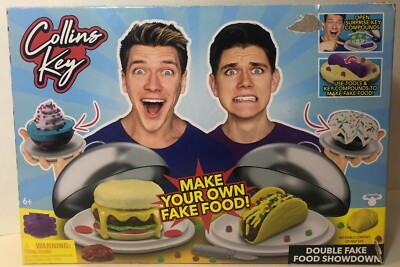 Collins Key Double Fake Food Showdown Challenges Create Fake Food Using ...