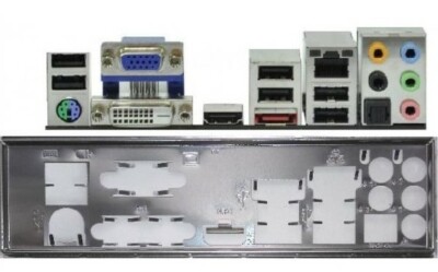 Asrock H77M-ITX - Blende - Slotblech - IO Shield