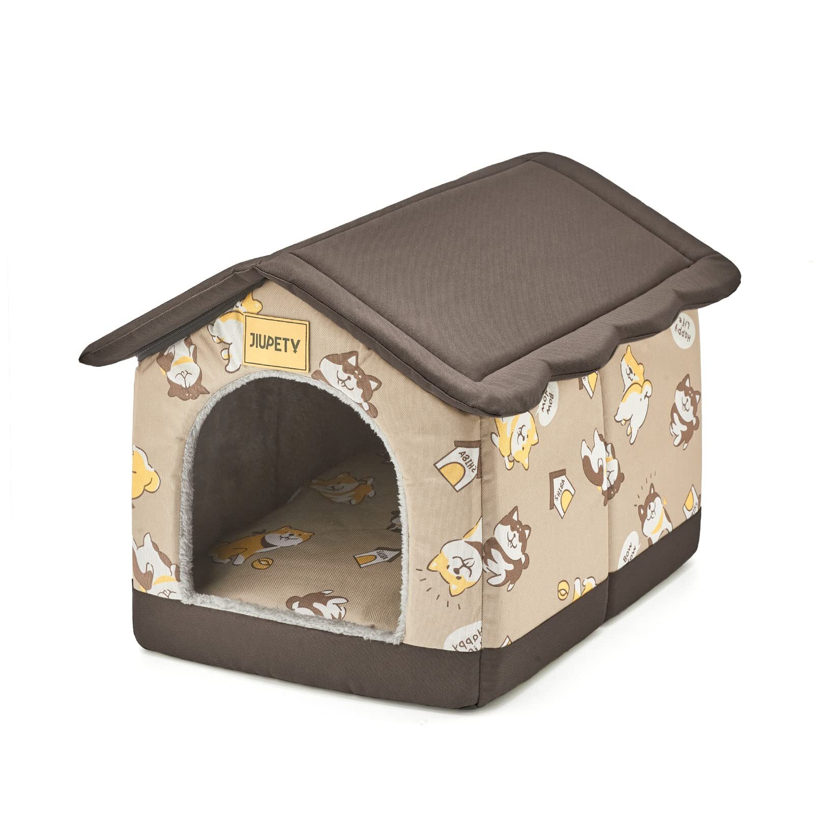 Dog and cat Puppy House Foldable Warm Resting for Pets Indoor/Outdoor | eBay