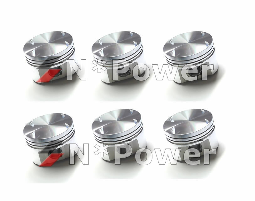 SRP PISTON & RING SET 0.50MM+ for NISSAN RB20DET TURBO SKYLINE