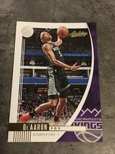 De Aaron Fox  Kings 2019-20 Panini Absolute Memorabilia #8