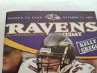 Kelly gregg signed game day program Baltimore Ravens vs  Rams October 14th 2007 — photo 3