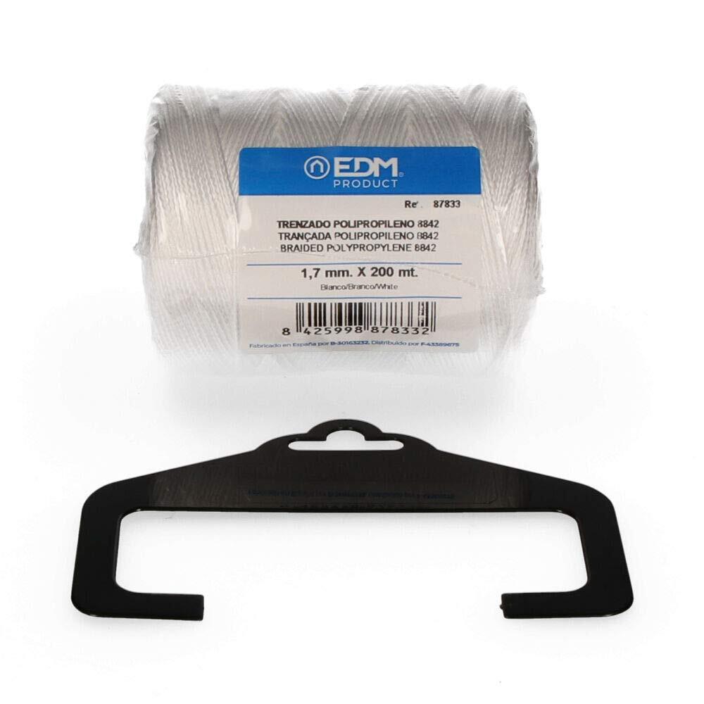 Braided Rope Edm White Polypropylene NUOVO