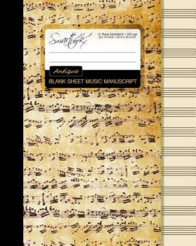 Blank Sheet Music  by Smart Bookx 