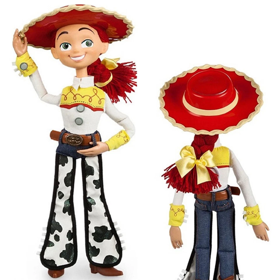 2PCS TOY STORY SHERIFF WOODY & JESSIE DOLL KID SOFT TALKING ACTION FIGURES TOY - image 3 of 4