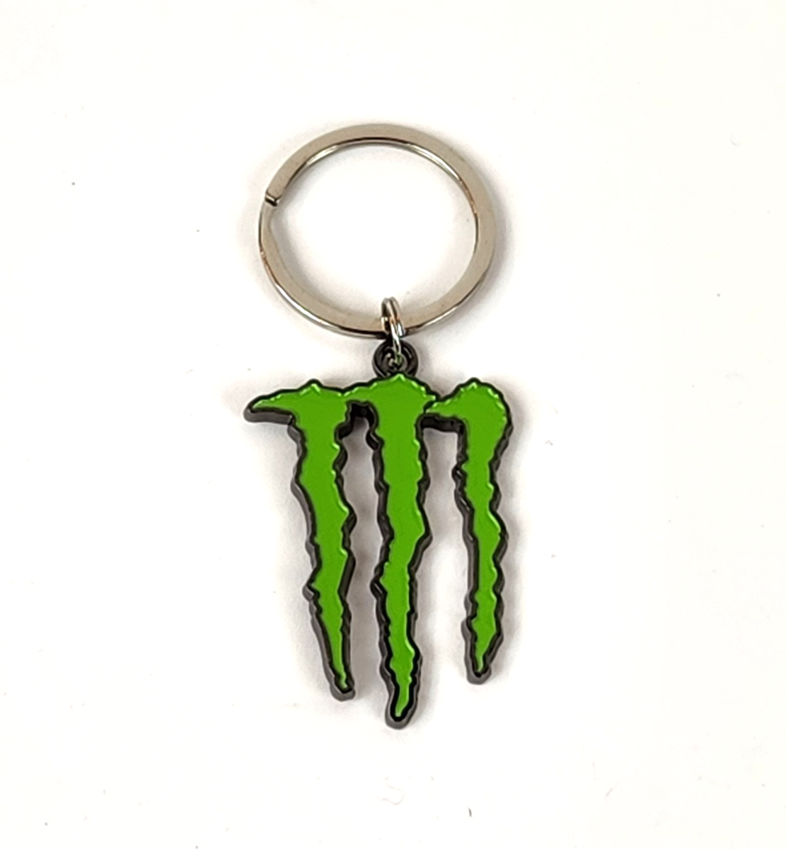 Monster Energy Drink Green Logo Metal Enamel Key Chain Keychain | eBay
