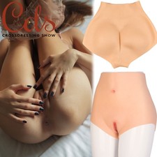 Silicone Fake Vagina Pants Hip Enhancer Transgender Panties For Crossdresser