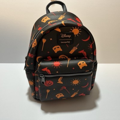 Loungefly Disney Hocus Pocus Icons AOP Mini Backpack Bag Halloween Fall NWT