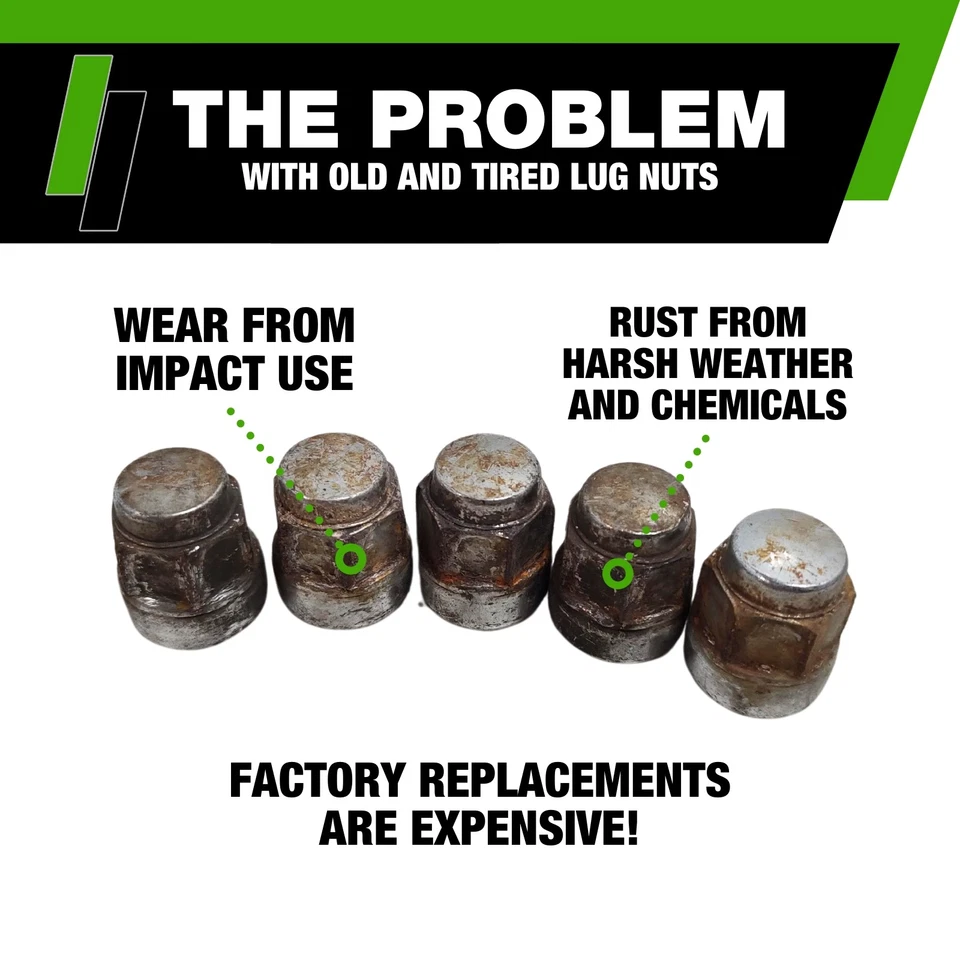 Black Lug Nuts | 2004-2008 Acura TSX | Factory Wheels - Image 3 of 4