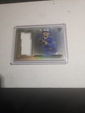 CAVAN BIGGIO 2020 TRIPLE THREADS JUMBO ROOKIE PLAYER WORN JERSEY #/36 Blue Jays