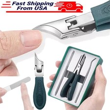 Eagle Beak Angled Edge Nail Clippers Wide Jaw Opening Anti-Splash Nail Clipper