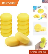 Painting Sponge Round Sponges for Art Crafts Face Painting 12pcs Yellow