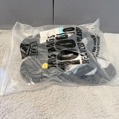 Reef Men s Ortho-Spring Flip Flops Black Size 11 High Arch Support New