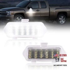 Led Side Mirror Puddle Lights Lamps Assembly For Chevy Silverado Gmc White Led Led Side Mirror Puddle Lights Lamps Assembly For Chevy Silverado Gmc White Led