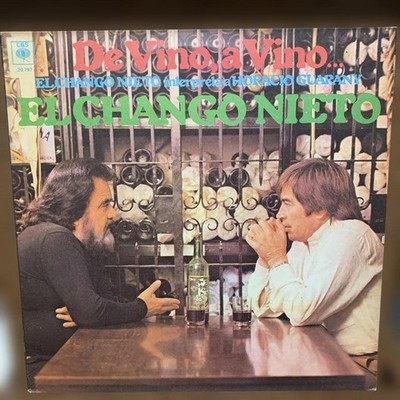 El Chango Nieto Latin Folk Vinyl Horacio Guarany 1986 Argentina Record