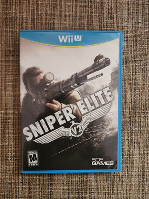 Sniper Elite V2 (Nintendo Wii U, 2012) CIB LN Original Owner
