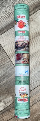 Vintage CON-TACT Roll Self-adhesive Shelf Liner Paper Fruit Kitchen Homestead