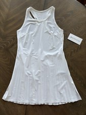 Athleta UPF 40 Pleated Dress Size Medium Pickleball Tennis Golf Active Wear