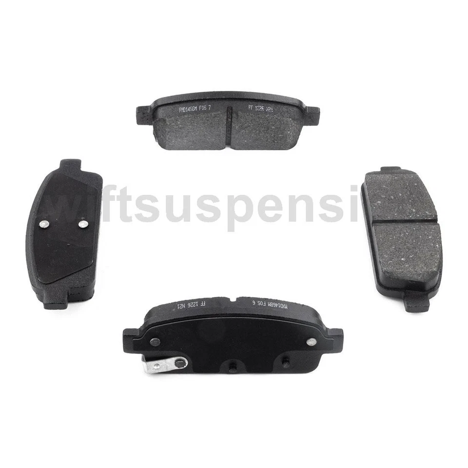 Rear Disc Brake Caliper Brake Pads Fits 2012-2013 Chevrolet Orlando - Image 4 of 4