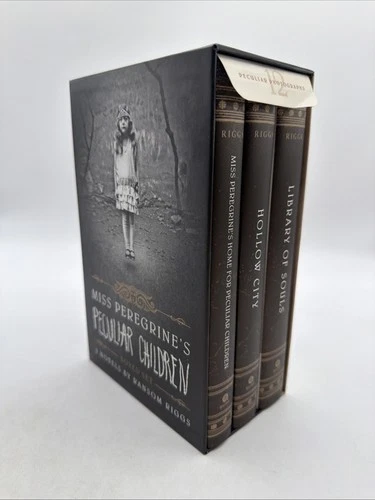 Miss Peregrine's Peculiar Children BOXED SET 3 Books RANSOM RIGGS