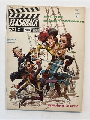 Flashback Take 2 June 1972 Jack Davis Cover RARE Busby Berkeley Interview