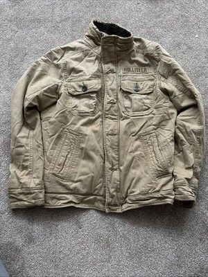 Hollister Men s Jacket Size Medium Vintage Y2K Carpinteria