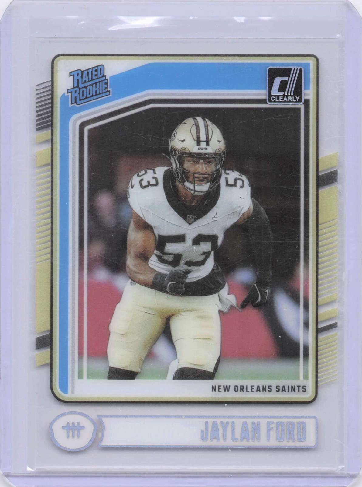 Jaylan Ford Panini Clearly Donruss #92 Base