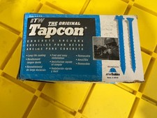 Tapcon 1/4" x 2-1/4" PFH Concrete Anchors 100 Pack with Drill Bit (PF4-214)