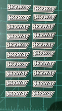 20 Skyway BMX Decal NOS 1980's Bike Frame Vintage Street Beat TA Styler Sticker