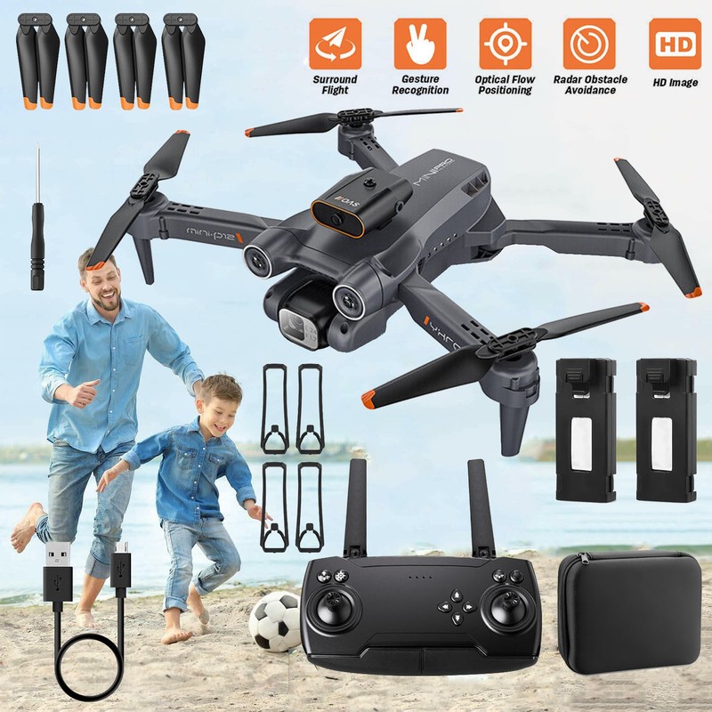4K Foldable Drone FPV Mini Drone RC Quadcopter Headless Helicopter Drone 2.4Ghz