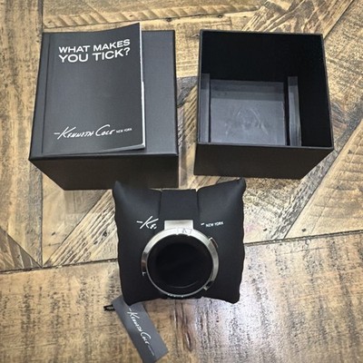 Kenneth Cole Digi-Touch Men's Quartz Black Silicone Watch KC1639, New with tags 