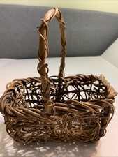 Unique Small Vintage Handwoven Grapevine Twig...